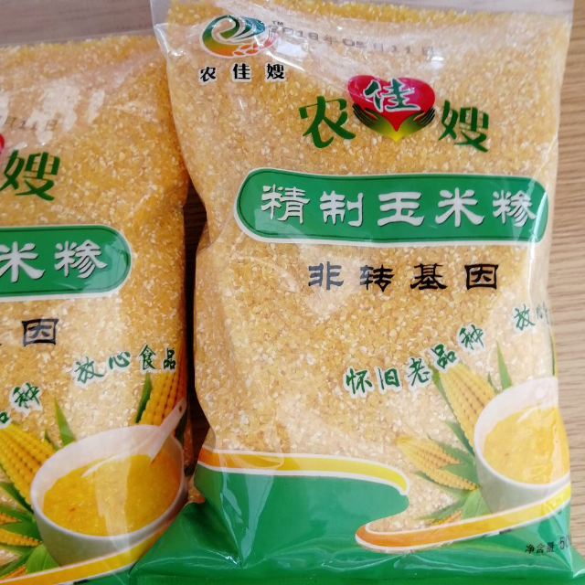 【中华特色】营口馆 农佳嫂 玉米渣 玉米糁500g袋装 非转基因玉米粗粮
