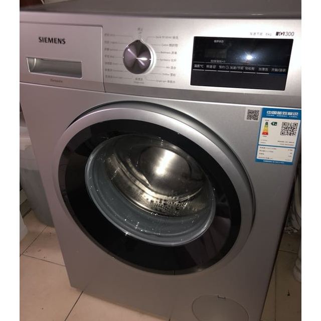 西门子(siemens)抢购 xqg80-wm12p2688w 8公斤 变频滚筒洗衣机(银色)