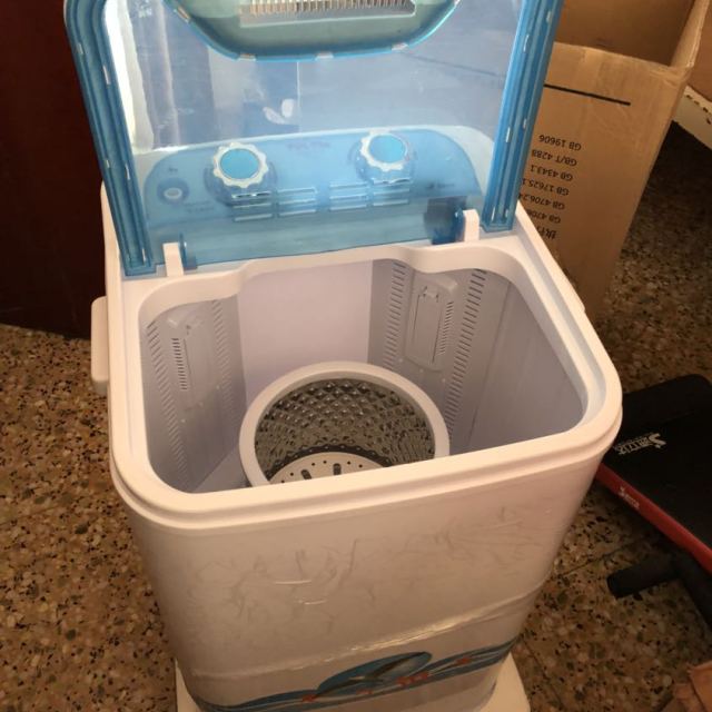 tclxpb45q12045公斤迷你洗衣机小型婴儿童家用单桶半自动甩干洗脱一体