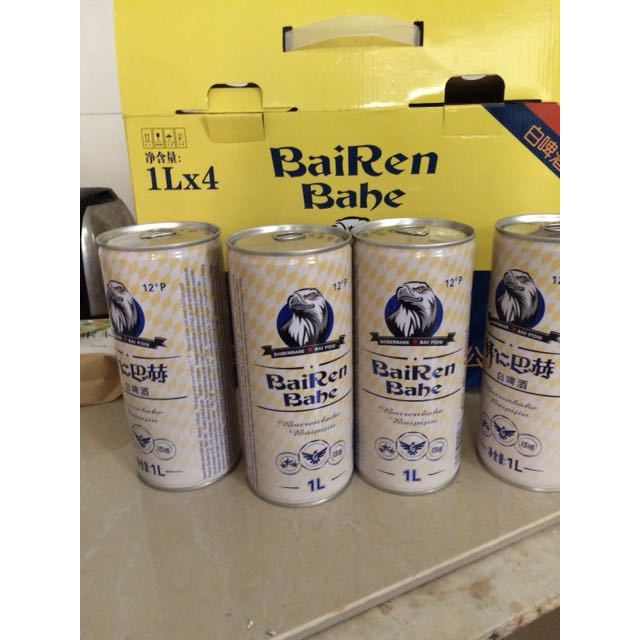 德国拜仁巴赫白啤1l4听礼盒装精酿啤酒