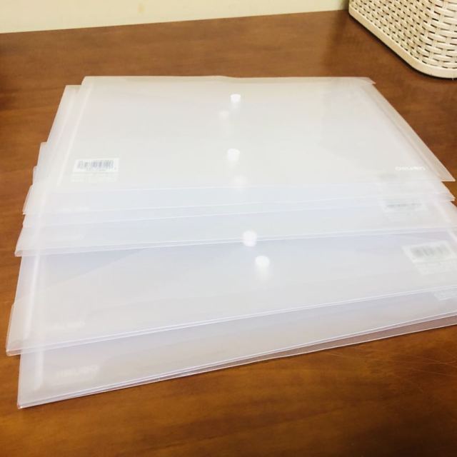 得力办公用品a4透明文件袋塑料档案袋资料袋拉链袋可定制logo8308文件