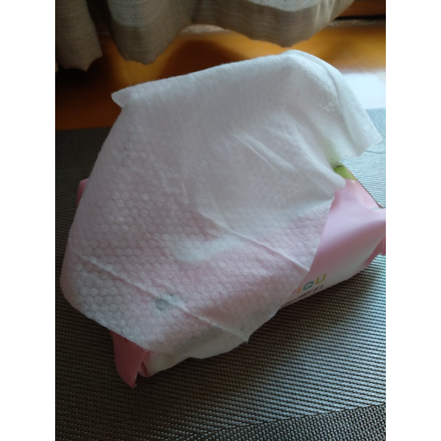 宜趣(yiqu)婴儿屁屁湿巾纸擦屁股专用防红屁屁带盖装珍珠纹防漏80抽5