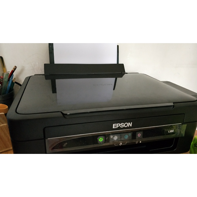 【套餐】爱普生(epson)l380 墨仓式 打印机一体机(打印 复印 扫描)