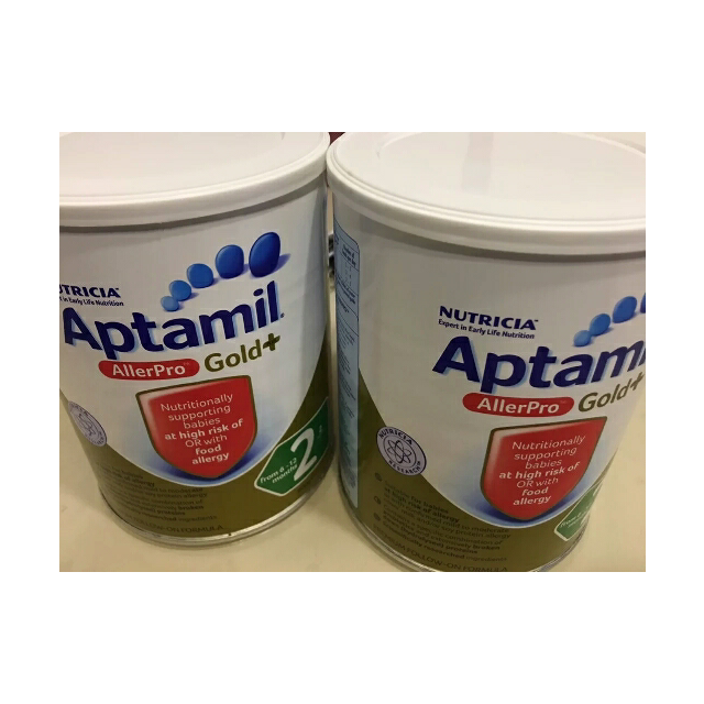 新西兰aptamil爱他美深度水解奶粉2段900g防腹泻过敏防湿疹奶粉6罐