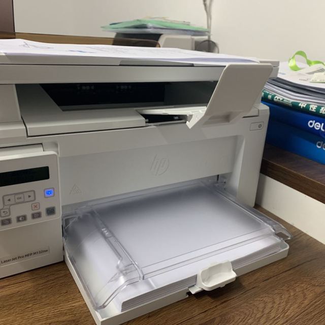 惠普hpm132nw黑白办公激光一体机多功能打印机一体机打印复印扫描学生