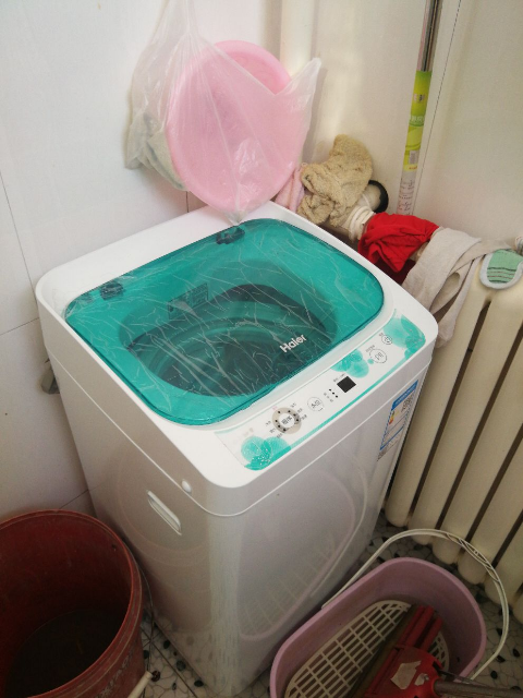 haier/海爾 ebm3365w 海爾全自動波輪寶寶母嬰迷你洗衣機3.