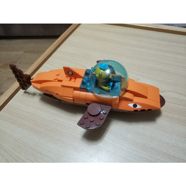 启蒙海底小纵队积木虎潜艇儿童拼装玩具男孩拼插益智模型女孩7810岁