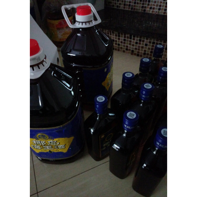 32度椰岛海王酒500ml5瓶量贩装低度健康养生露酒买5得6酒厂直营椰岛