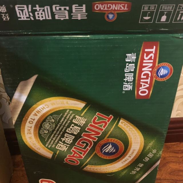 青岛啤酒tsingtao经典11度330ml24罐整箱装