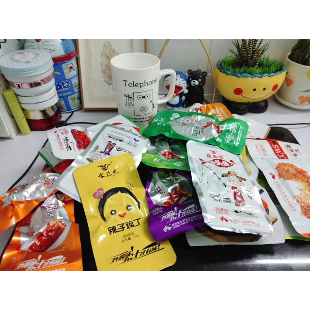 零食大礼包 香辣味21个口味共24包零食组合办公室零食高清大图|实物图