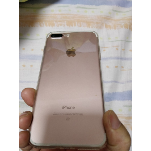 二手9成新appleiphone7plus玫瑰金256g苹果7p移动联通电信4g智能手机