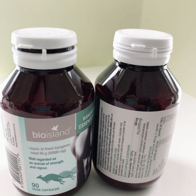island 佰澳朗德(bio island) 袋鼠精 90粒 原装进口 软胶囊百沃