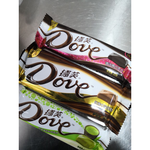 德芙dove抹茶曲奇白巧克力42g袋装休闲零食