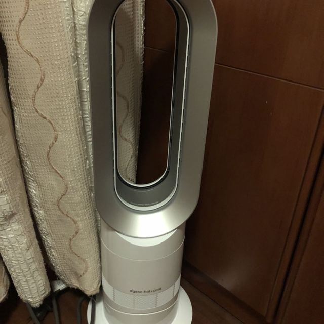 戴森(dyson) am09 取暖器电暖器无叶 风扇(白/银色) 原装进口 可遥控