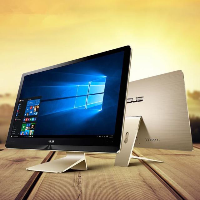 华硕asus猎鹰v4000215英寸窄边框商用办公追剧炒股一体机台机电脑