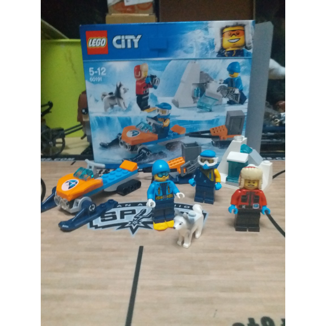 lego乐高city城市系列极地探险队60191