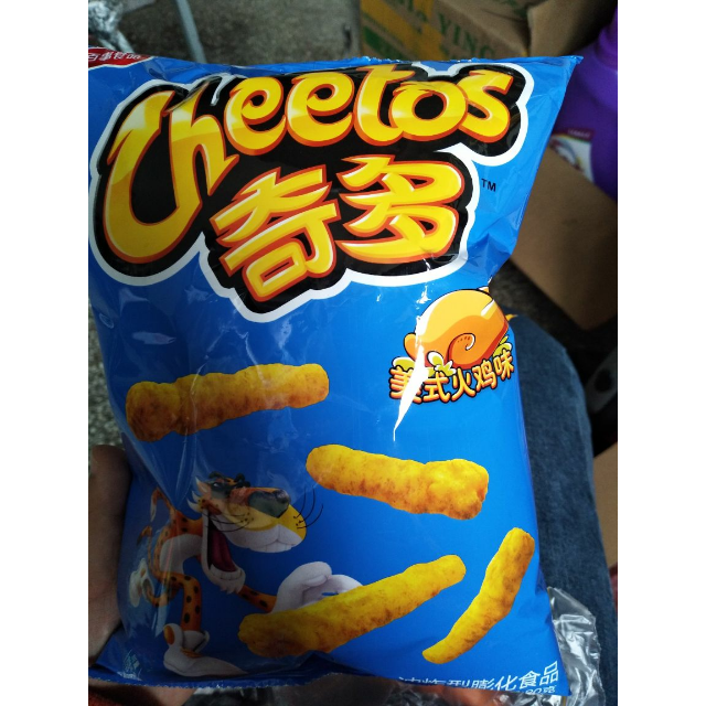 奇多玉米棒美式火鸡味90g袋新老包装交替发货