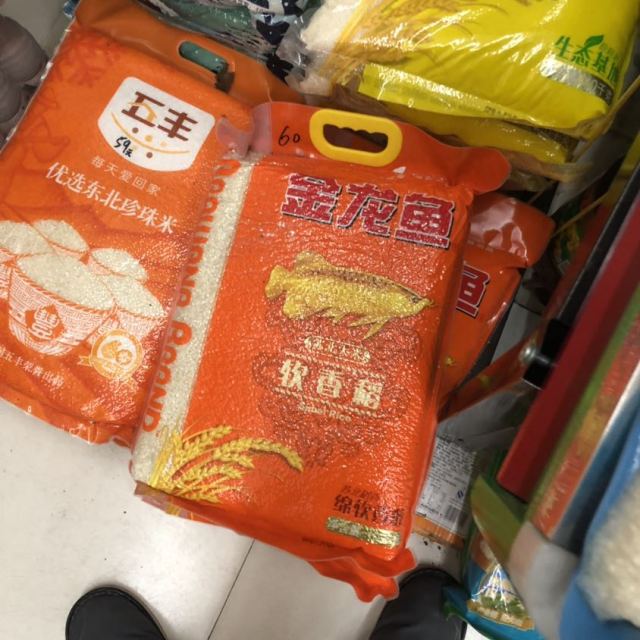 金龙鱼软香稻苏北大米5kg袋装粳米