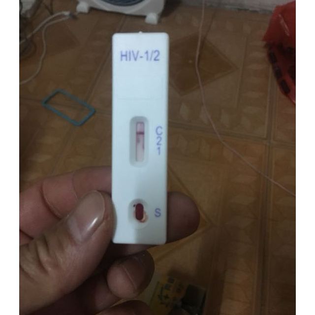 性病梅毒 艾滋病试纸试纸 hiv快速测试 其它医用辅料高清大图