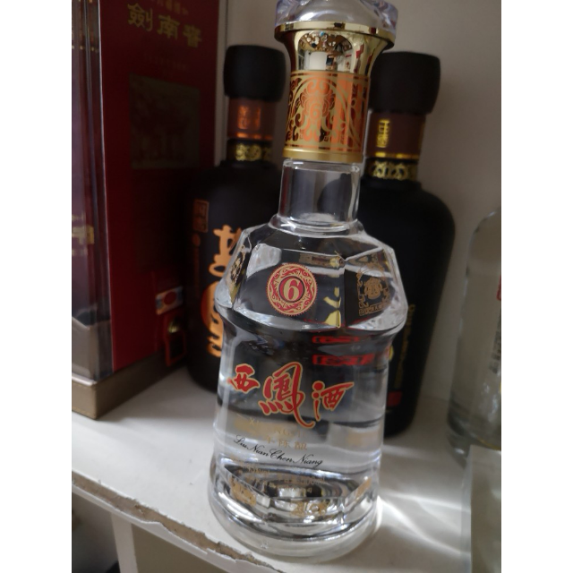 西凤酒六年陈酿45度500ml单瓶装凤香型白酒