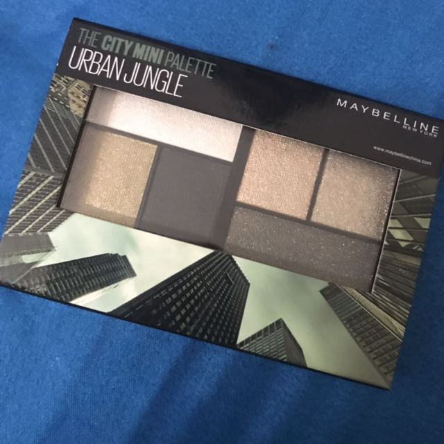 美宝莲maybelline纽约时刻迷你眼影盘61g摩登时刻六色眼影
