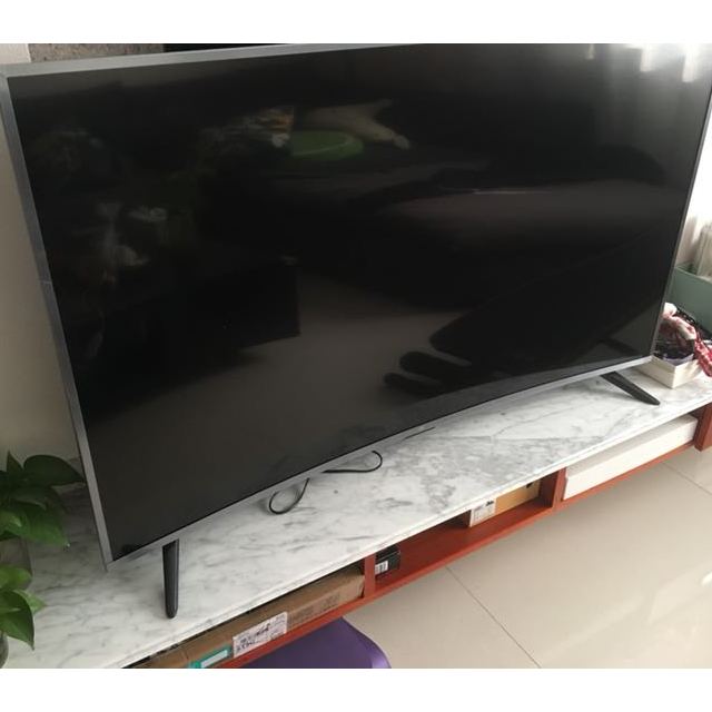 小米(mi)小米电视4s 55英寸l55m5-aq 曲面金属 4k超高清hdr显示 人工