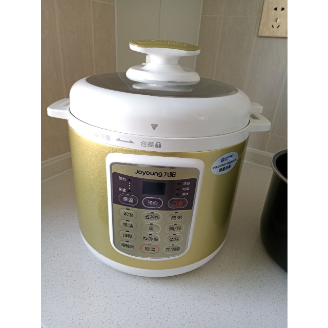 九阳(joyoung)电压力锅 jyy-60ys80 6升 一锅双胆 24小时预约 熬粥