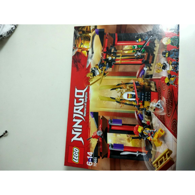 lego乐高ninjago幻影忍者系列王座密室大决战70651