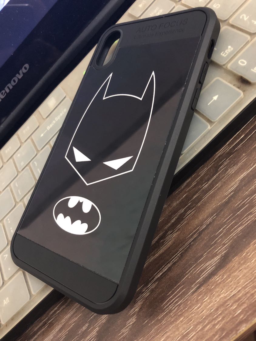 雪奈儿xuenair iphonex手机壳iphonexs保护套蝙蝠侠潮男女款日韩苹果x