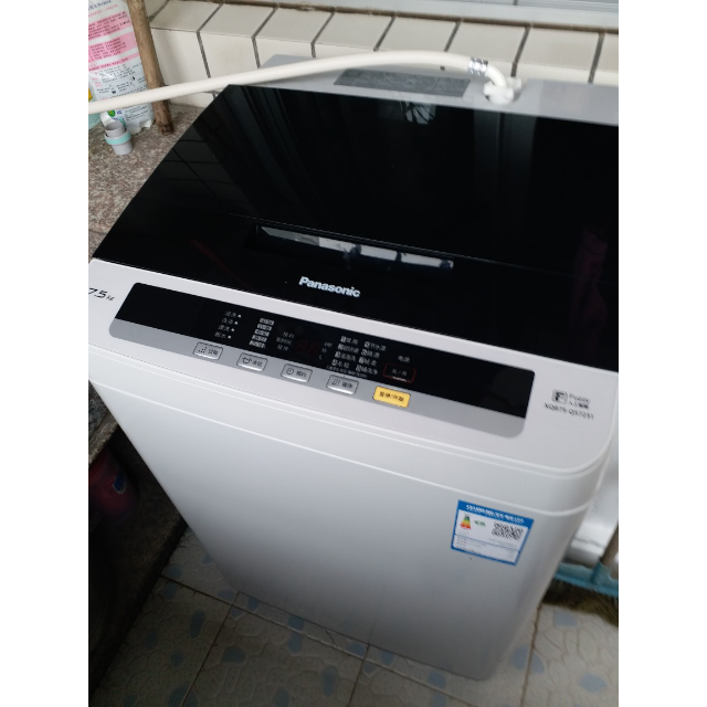 松下panasonicxqb75q5723175公斤塑封电机静音节能防潮晒全自动波轮