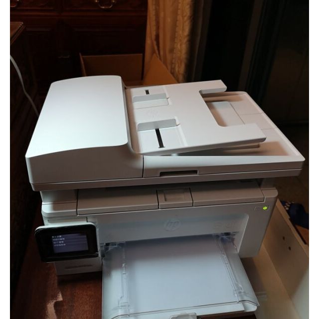 惠普hpm132fw黑白激光打印机一体机多功能复印扫描传真机一体机打印