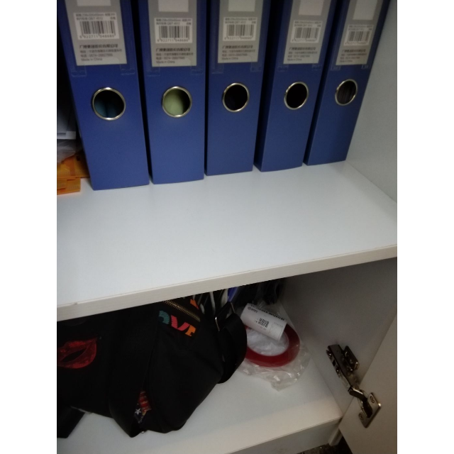 5cm档案盒 蓝色6册 资料盒 文件盒 塑料收纳盒子 整理盒 办公用品