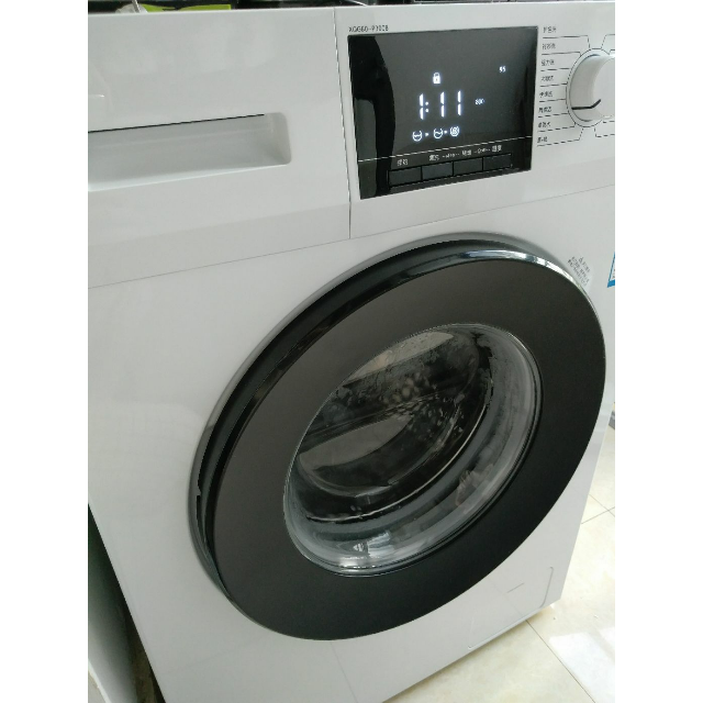 tcl xqg80-p300b 8公斤滚筒洗衣机 变频全自动 中途添衣 节能静音 16
