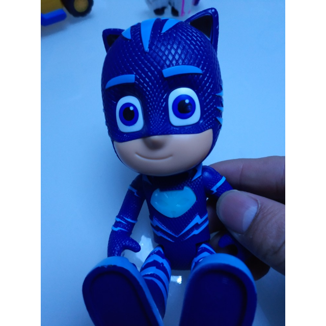 奥迪双钻auldey睡衣小英雄儿童玩具声光人偶猫小子230110