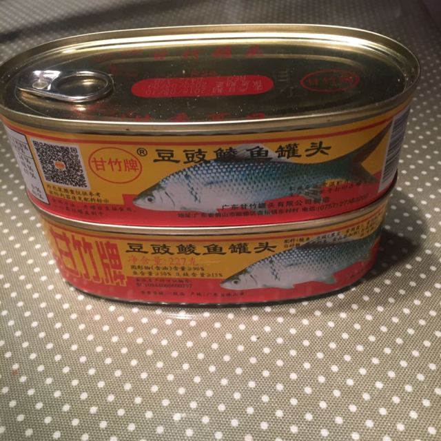 甘竹牌豆豉鲮鱼罐头227g罐