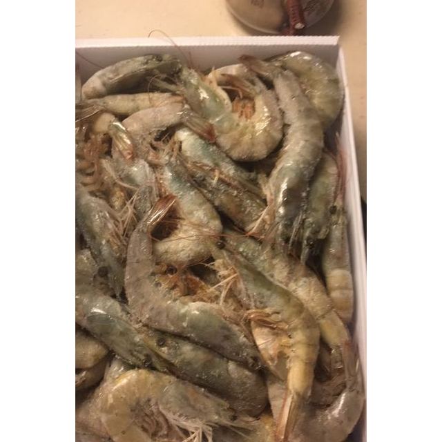 大洋世家oceanfamily厄瓜多尔白虾原装进口2kg80100只盒装海鲜大虾