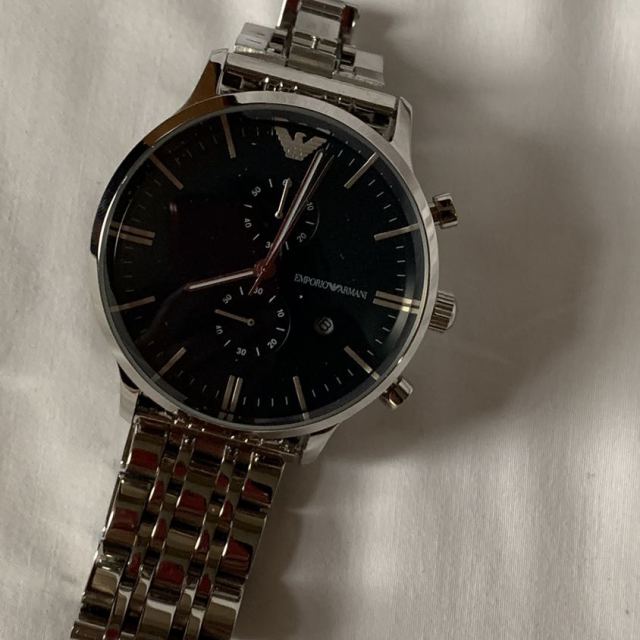 阿玛尼emporioarmaniar1648石英表男士钢带时尚商务男士腕表防水全球