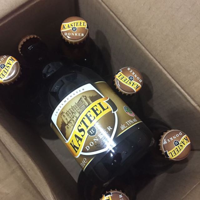 比利时进口精酿啤酒kasteel卡斯特黑啤酒330ml6瓶