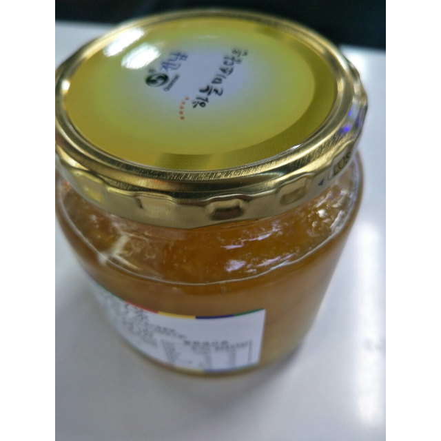 全南蜂蜜柚子茶580g 韩国进口蜂蜜柚子茶果肉含量丰富 酸酸甜甜 美味