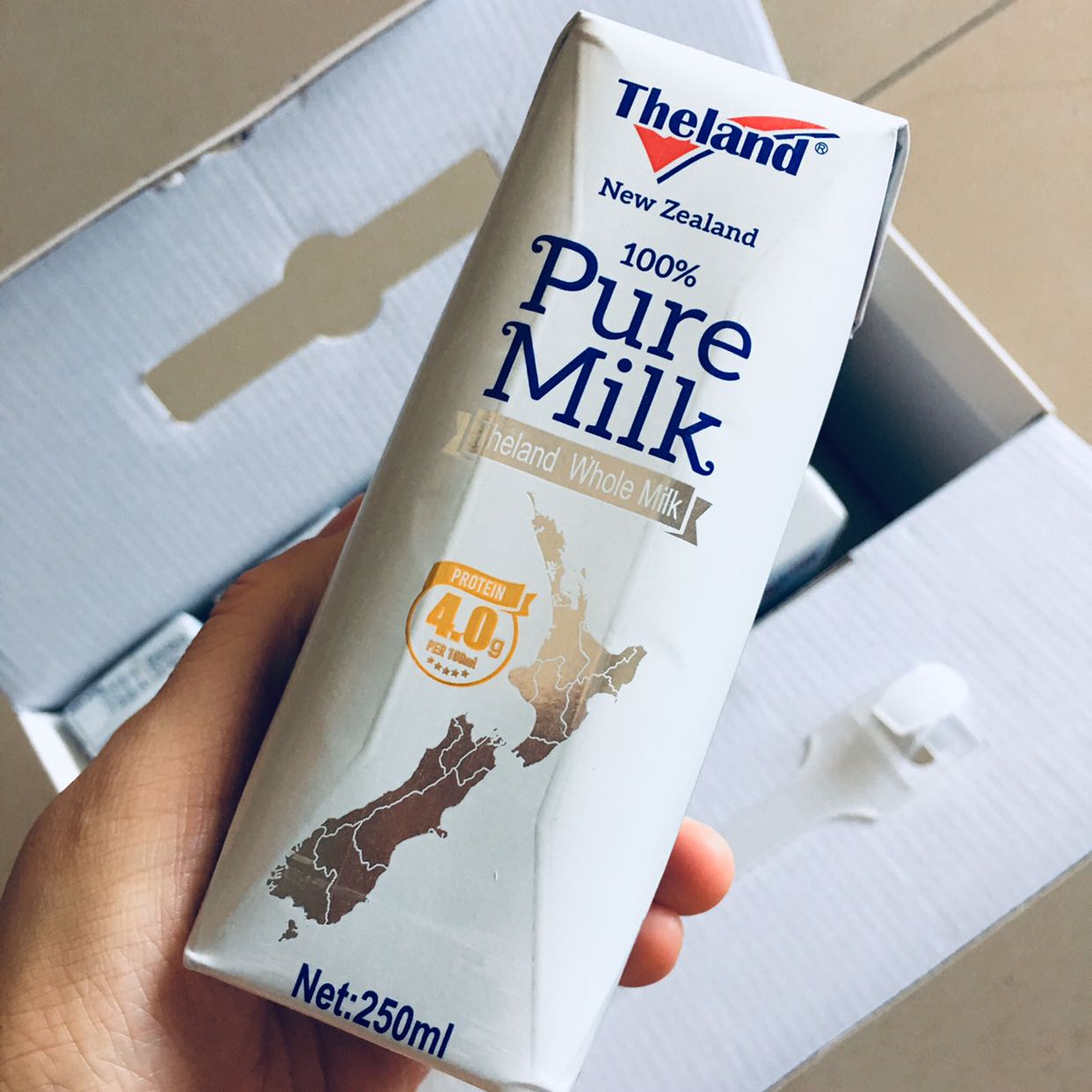 进口盒装牛奶