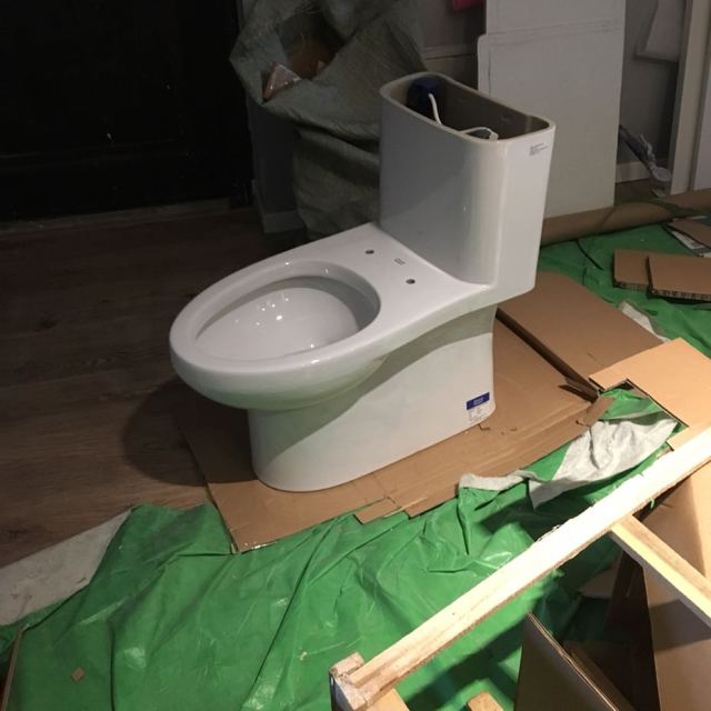 美标优家双档节水座便器加长型抽水马桶连体坐便器20902091