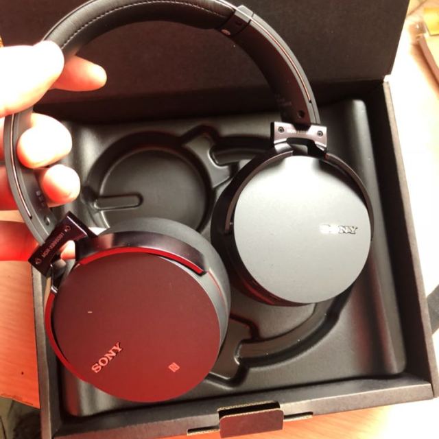 索尼(sony)mdr-xb950b1重低音无线蓝牙耳机 头戴式立体声耳机950bt