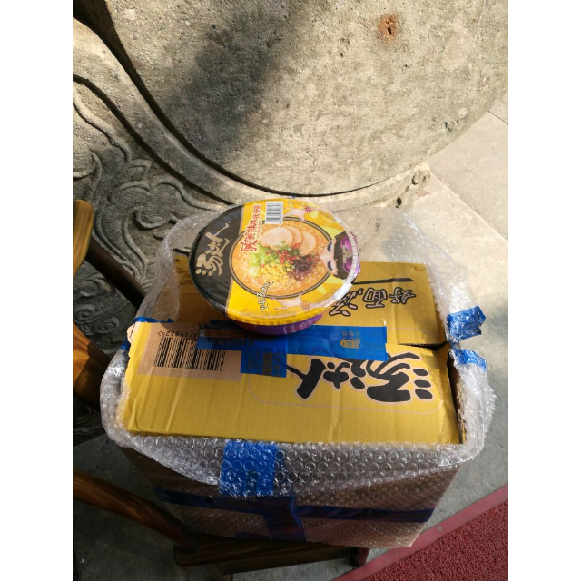 统一汤达人大碗装方便面整箱12碗日式豚骨面拉面日式豚骨