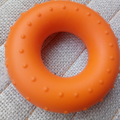 闪电客握力器橡胶圈硅胶握力圈指力器握力球男式健身器专业练手力