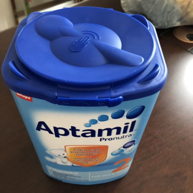 aptamil德国爱他美婴幼儿配方奶粉2段612个月800g德国原装进口