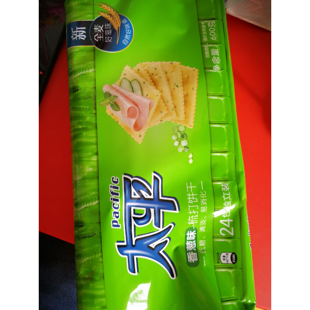 太平梳打饼干零食香葱口味600g新旧包装随机发货