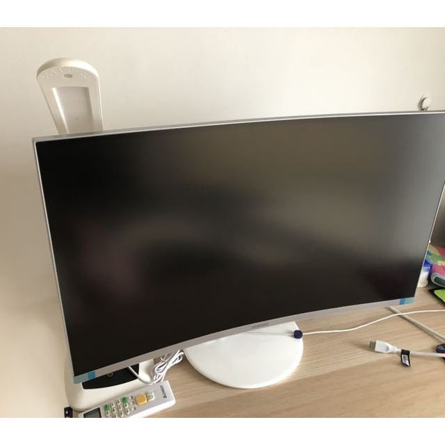 三星/samsung c27h711qec 27英寸 2k 2560*1440超广色域曲面显示器超