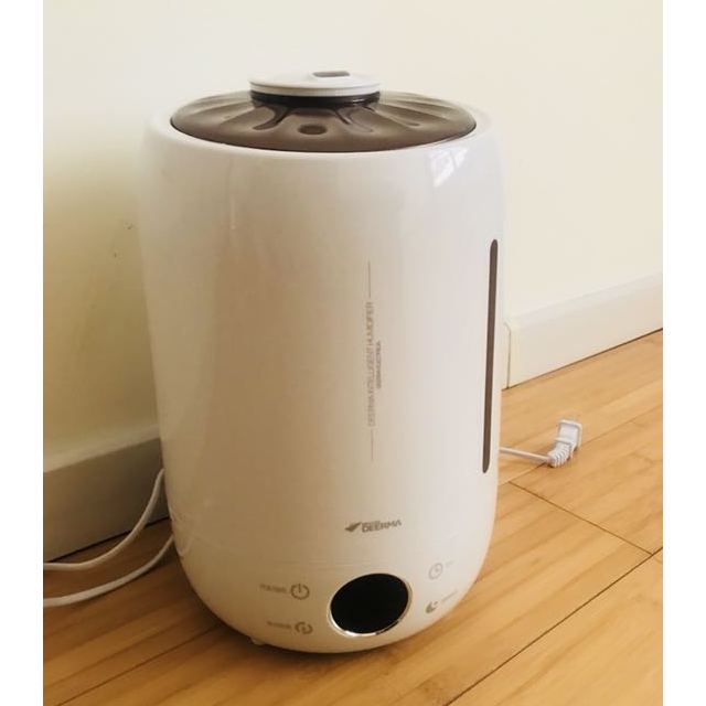 德尔玛(deerma)加湿器 dem-f500 5升大水箱静音 恒湿感温 家用卧室