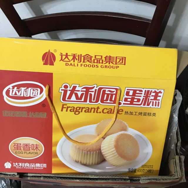 达利园 糕点 面包 零食 蛋糕蛋香味 600g(蛋糕礼盒)高清大图|实物图