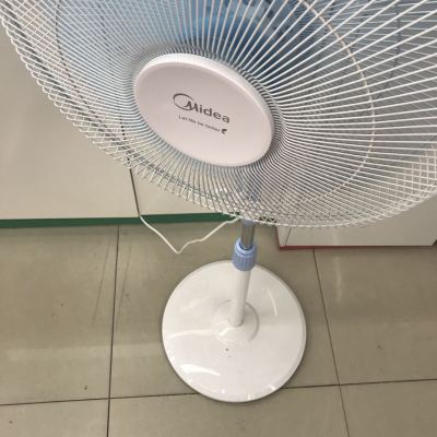 美的 落地扇遥控台式电风扇家用变频台扇新品 fs40-18ar 白